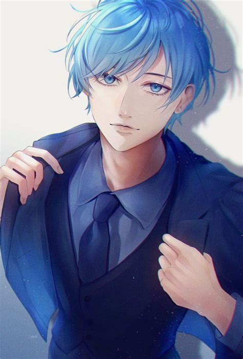 Top more than 81 blue hair anime boy - in.coedo.com.vn