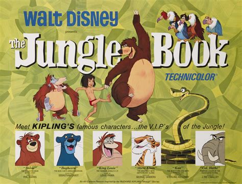 The Jungle Book (1967), poster, US | Original Film Posters | 2023 ...