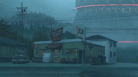 The Electric State by Simon Stalenhag Animated