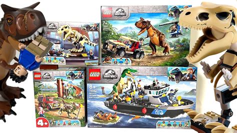 ALL LEGO Jurassic World | Camp Cretaceous Sets COMPILATION/COLLECTION ...