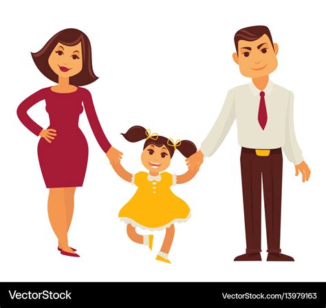 Father Mother And Daughter Cartoon Images - Father, Mother, Daughter ...