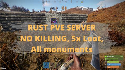 New 5x Loot Rust PVE Server - RustAddicted.com Rust Servers