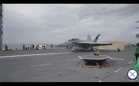The Navy's EMALS Electric Catapult Launches Jet from USS Gerald Ford