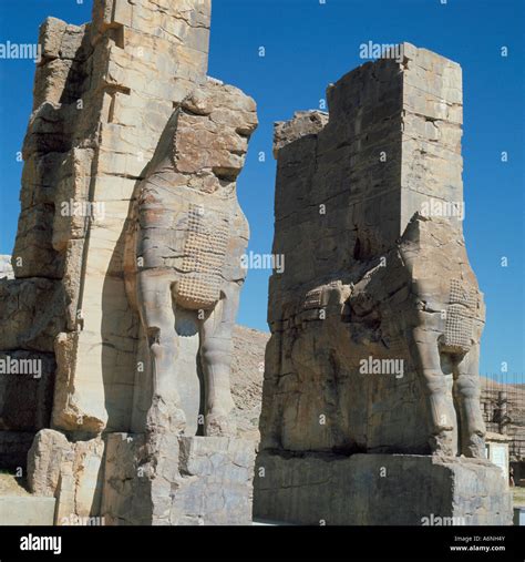 Persepolis UNESCO World Heritage Site Iran Middle East Stock Photo - Alamy