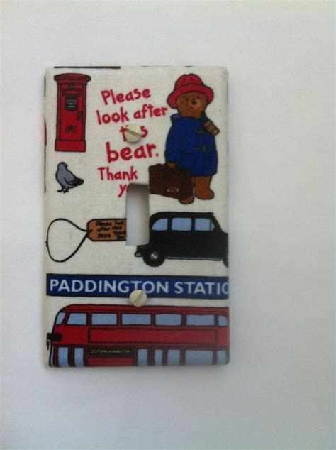 Paddington Bear Fabric Nursery, Paddington Bear Playroom Bedroom Light ...