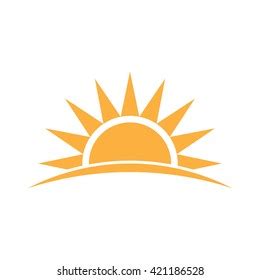 Sunshine Logo Vector Graphic Illustration Stock Vector (Royalty Free ...