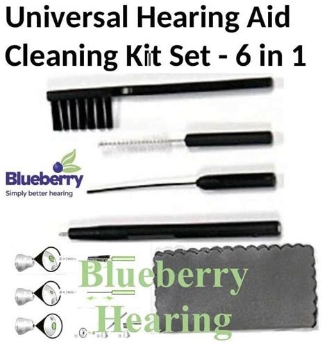 Phonak Universal Hearing Aid Cleaning Kit Set - 6 in 1 - Cleaning & Maintenance | eBay