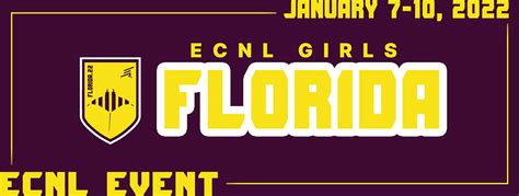 ECNL Girls Florida Event Assets on Behance