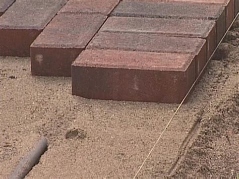 How to Install a Paver Sidewalk | how-tos | DIY