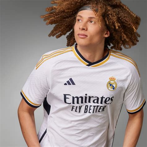 Adidas Real Madrid 23/24 Home Jersey White Men's Soccer, 49% OFF