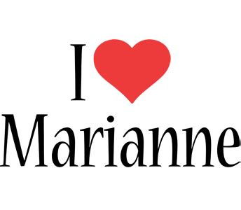 Marianne Logo | Name Logo Generator - I Love, Love Heart, Boots, Friday ...