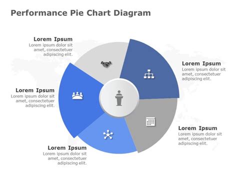 Animated Matrix Organisational Chart PowerPoint Template