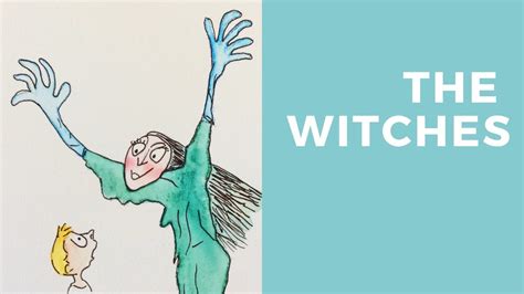 How to draw & paint Roald Dahl's 'The Witches' - YouTube