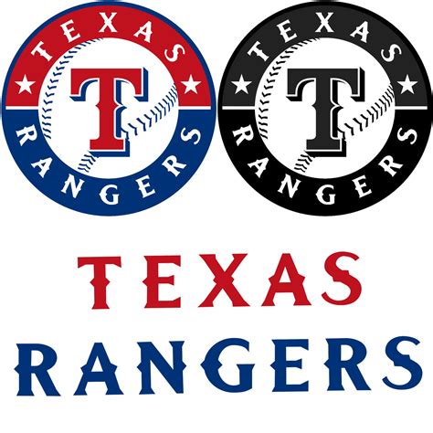 Texas Rangers Logo MLB Baseball SVG cut file for cricut files | Etsy