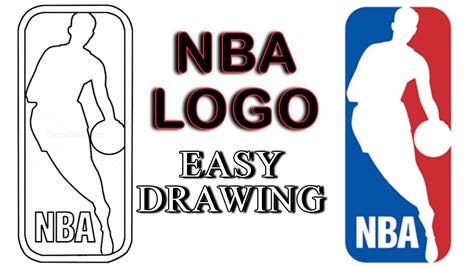 How To Draw Nba Logo - Cousinyou14