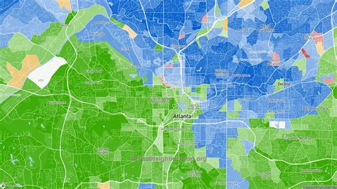 Race, Diversity, and Ethnicity in Atlanta, GA | BestNeighborhood.org