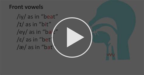 Front Vowels - Vowels Part 1 | Coursera