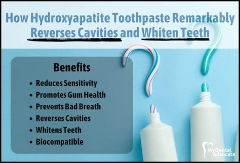 Hydroxyapatite Toothpaste Reverses Cavitiy & Whiten Teeth