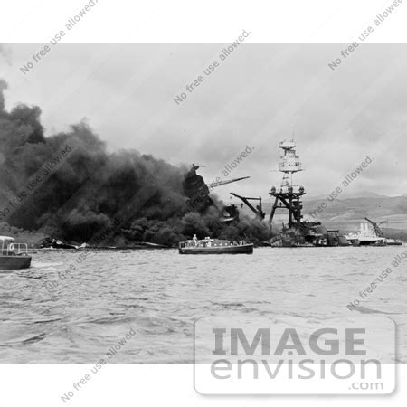 Picture of the USS Arizona Wreckage | #11411 by JVPD | Historical Photography