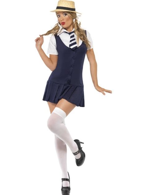 Sexy School Girl St Trinians Fancy Dress Costume | eBay