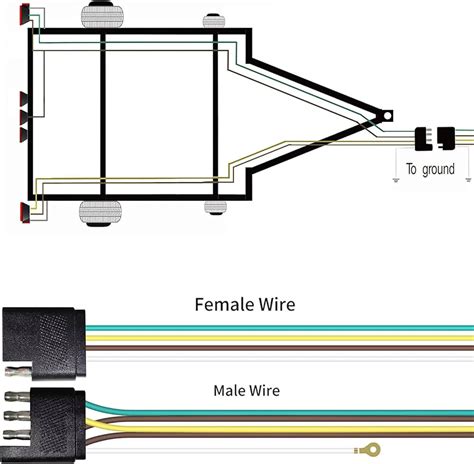 Trailer Wiring Diagram 4, 5, 6, Pin/Wire (with Brakes,, 52% OFF