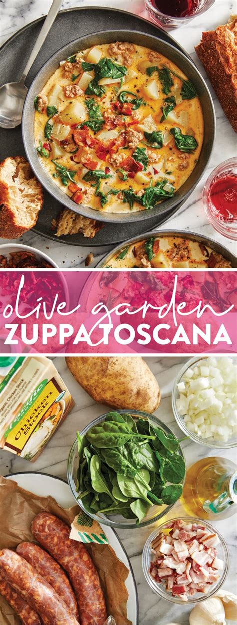 Olive Garden Zuppa Toscana Copycat Recipe - Damn Delicious | Recipe ...