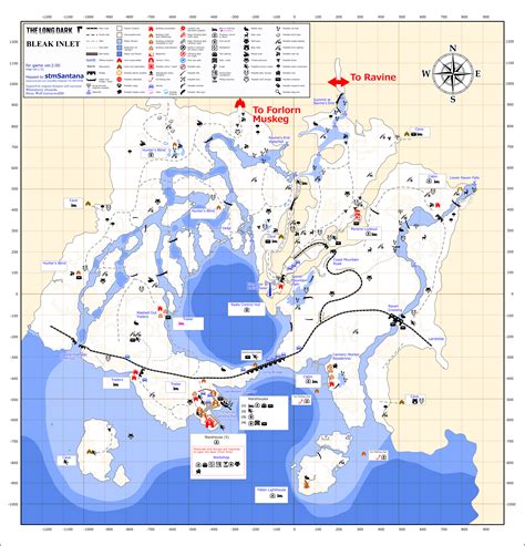 The Long Dark Detailed Region Maps Continued - Wilkinson Traves