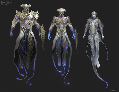 ArtStation - Jinn concept design