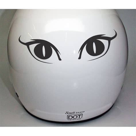 Watching EYES Car Motorcycle Bike Helmet Sticker Decal Avoid Bird ...