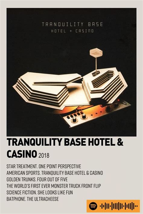 tranquility base hotel & casino ~ minimalist polaroid album poster by reem | Arctic monkeys ...