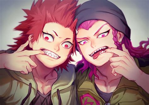 Teeth-Buddies! Kazuichi Soda and Eijiro Kirishima Fanart by 昌夜 : r/danganronpa