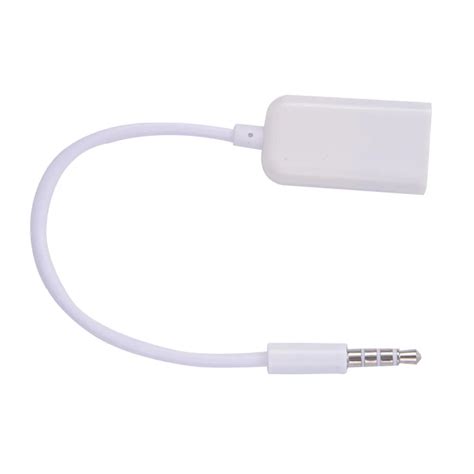 2018 New High quality 3.5mm to USB Adapter Cable Audio Plug Audio To ...