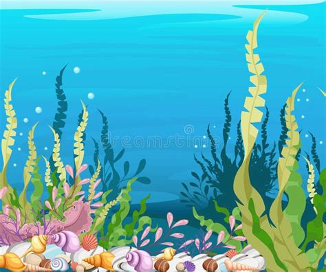 Under The Sea Background Clipart For Mathematics