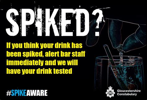 Campaign to highlight drink spiking launched | Stroud Times