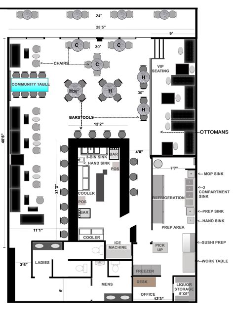 How to Design a Restaurant Floor Plan: 10 Restaurant Layouts and Design ...