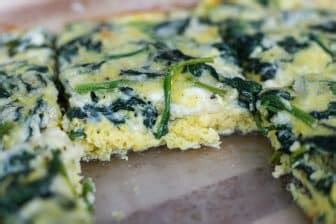 Cheesy Spinach Baked Eggs - Healthyish Foods