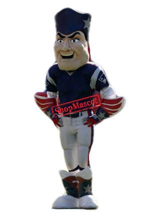 Pat Patriot Mascot Costume