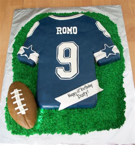 Bellissimo! Specialty Cakes: Cowboys Jersey Cake - 9/10