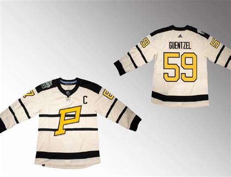 New Men's Pittsburgh Penguins #59 Jake Guentzel 2023 Winter Classic ...