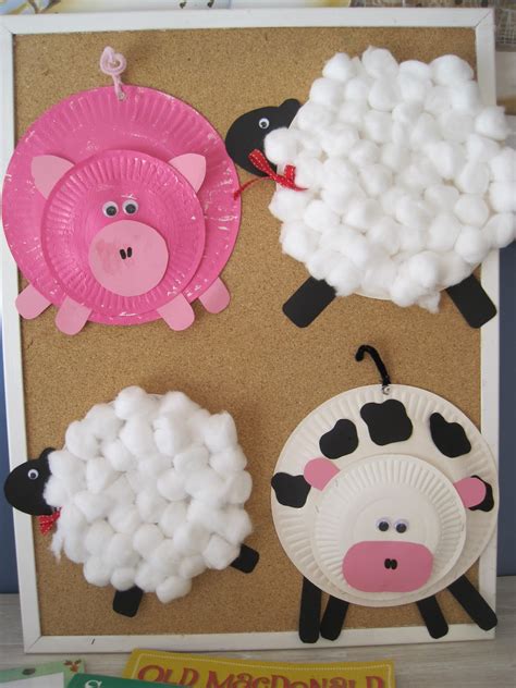 Early language skills through play.......: Farmyard craft ideas...