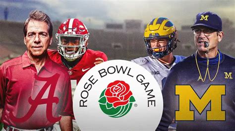 Alabama vs. Michigan: How to watch CFP Semifinal at the Rose Bowl