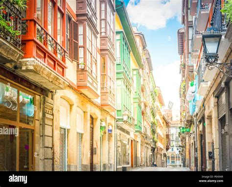 Bilbao old town hi-res stock photography and images - Alamy