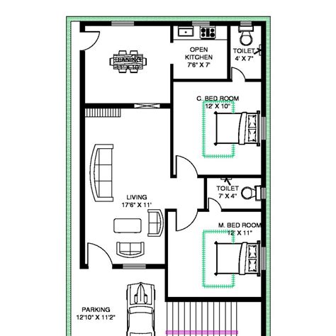 Autocad 2d Building Drawing