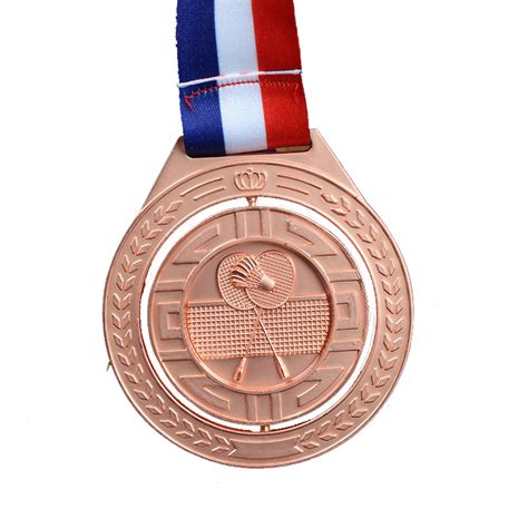 passionate badminton medals - Custom Medals