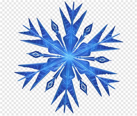 Frozen Snowflake Outline