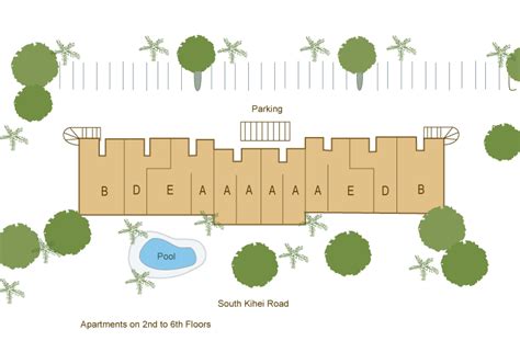 Kamaole Beach Royale - Floor Plans - Kihei Maui