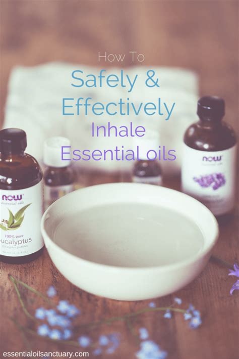 How to Safely and Effectively Inhale Essential Oils