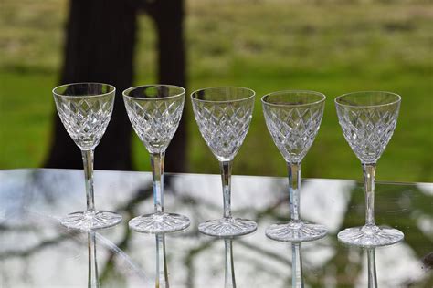 Waterford crystal wine glasses - pastorbars