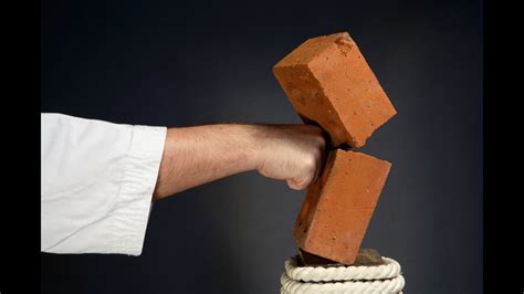 How To Break a Brick With Your Hand - YouTube