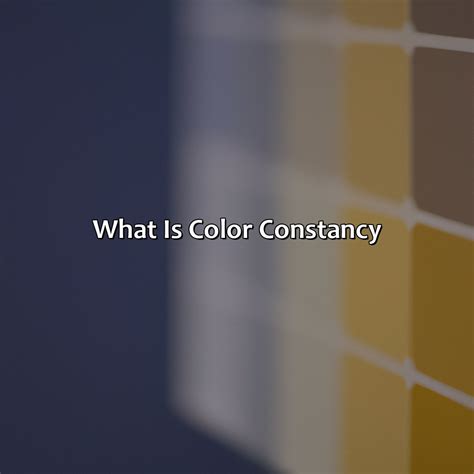 What Is Color Constancy - colorscombo.com